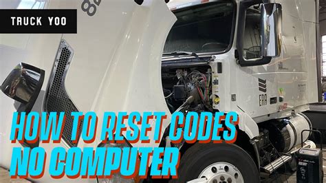 The sensor was replaced and the <b>code</b> did not come back. . How to clear codes on a kenworth